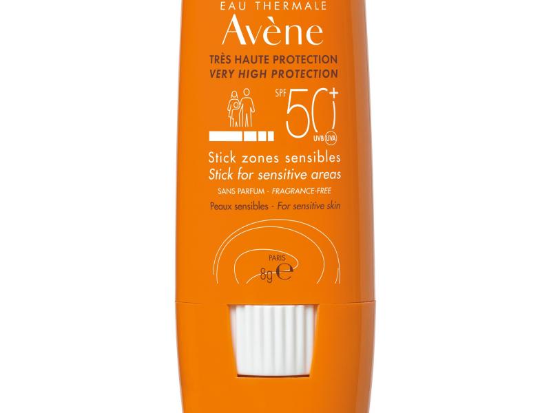 Avéne Tyčinka na citlivá místa SPF 50+  8 g