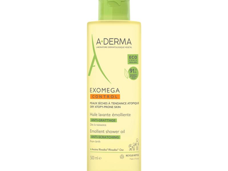 A-Derma Exomega CONTROL Zvláčňující sprchový olej 500 ml