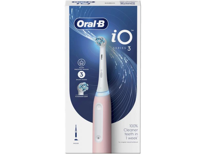 Oral-B IO series 3 Blush Pink Zubní kartáček