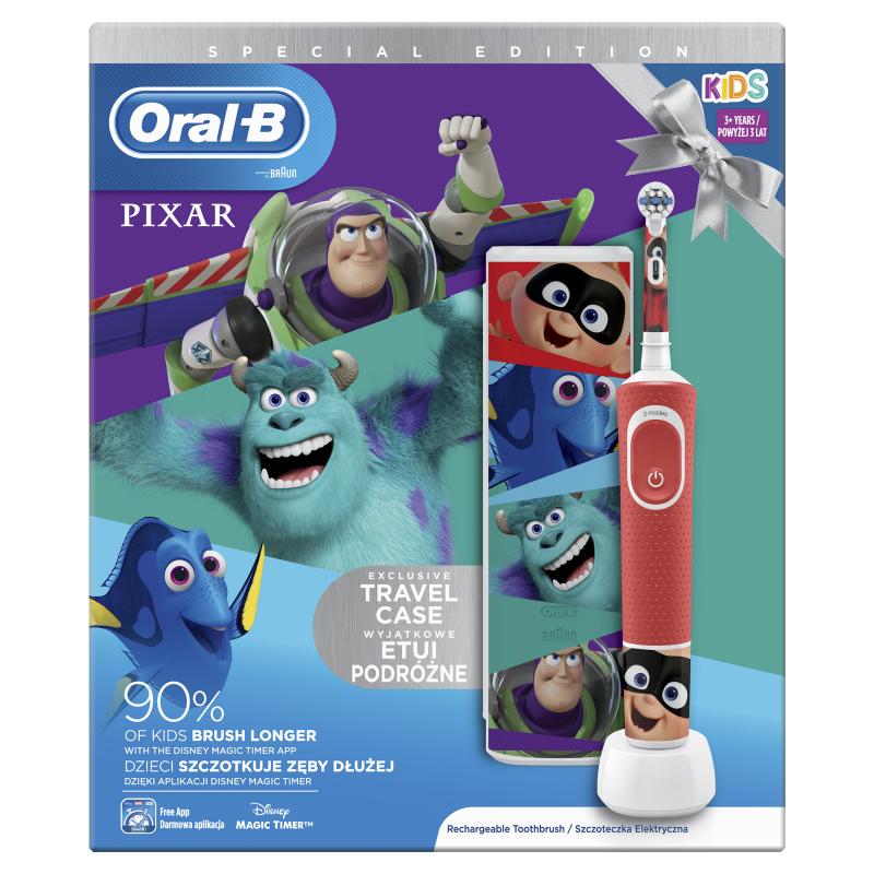 Oral-B Vitality Pixar + cestovní pouzdro - Kliknutím zobrazíte detail obrázku.